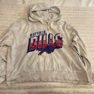 Buffalo Bills Hoodie - Cream, Red, Blue